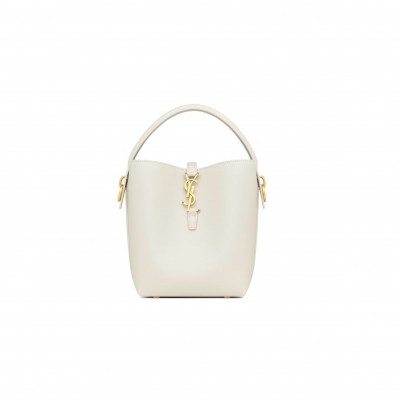 YSL LE 37 SMALL IN SHINY LEATHER 7490362R20W9207 (17*20*13cm)
